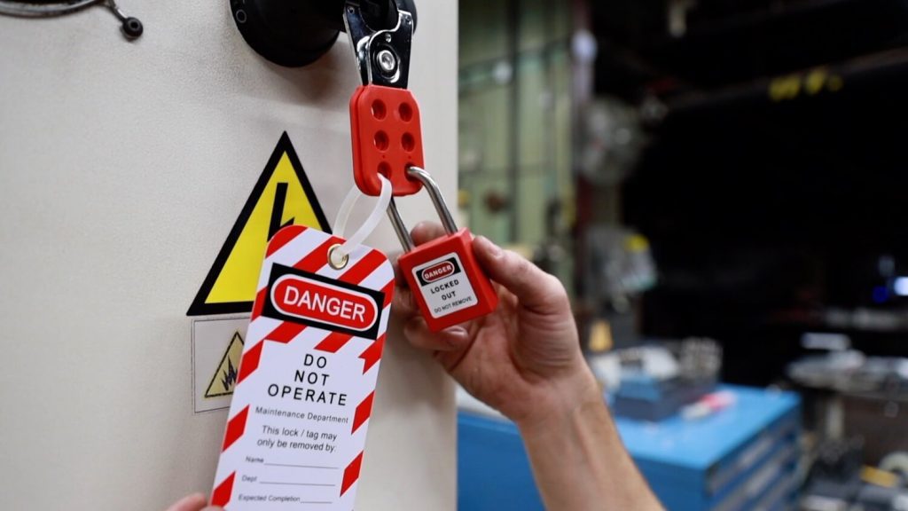 Lockout Tagout (LOTO) procedure